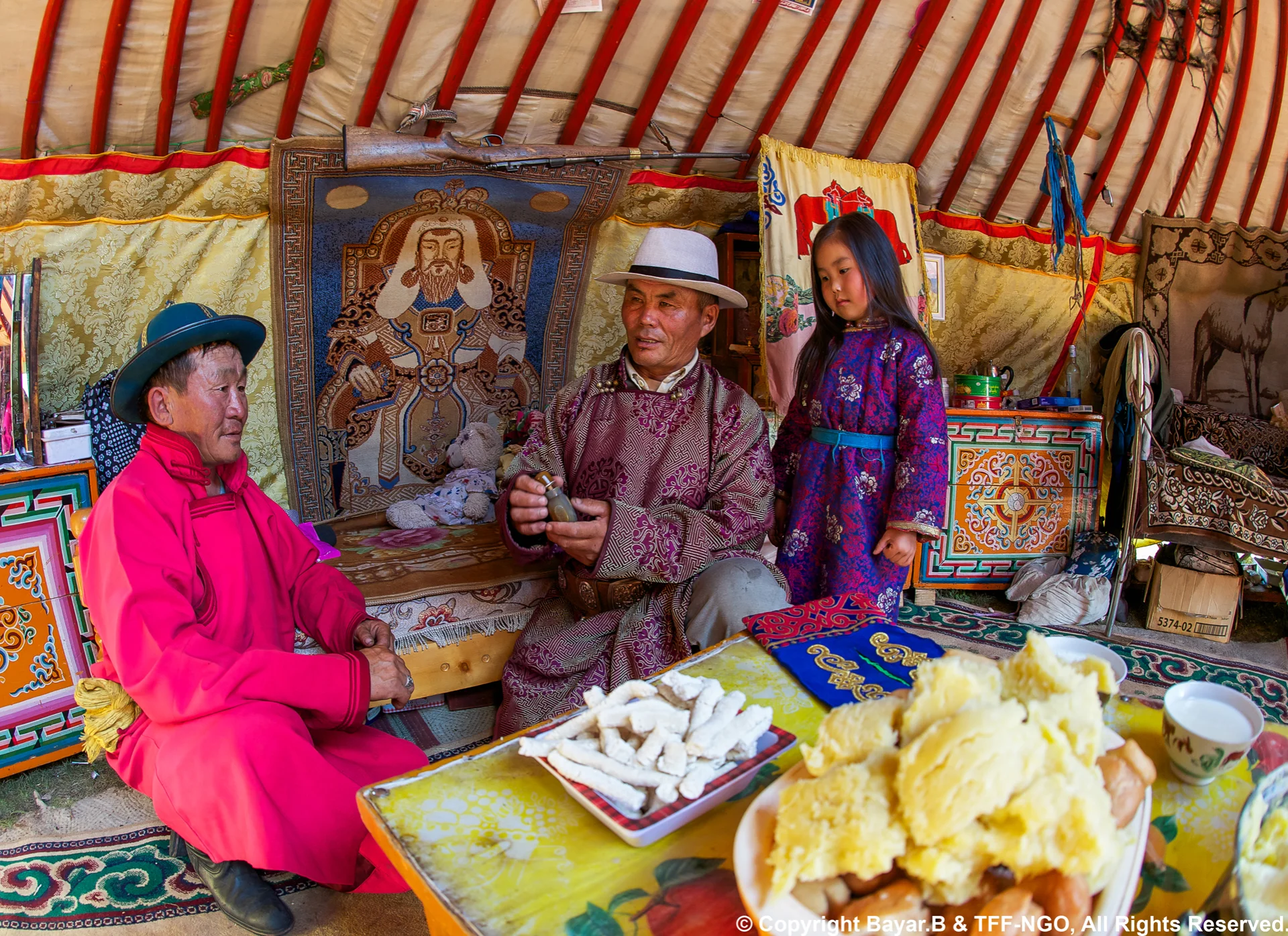 Expedición antropológica con comunidades de Mongolia